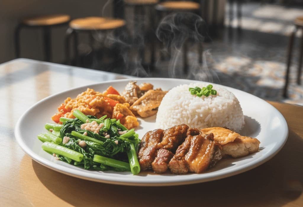 ランチ｜自助餐スタイル＋小吃